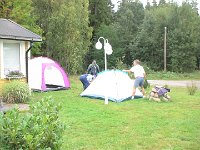 DSC00616  Sidste dag. Der skal pakkes inden den sidste kanotur