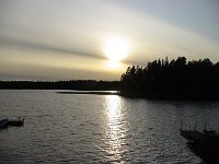 090814-1181  Fin solnedgang - dog ikke så flot som sidste år