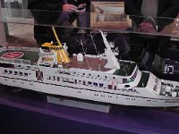 S2300006  Model af skib, som blev bygget på værftet