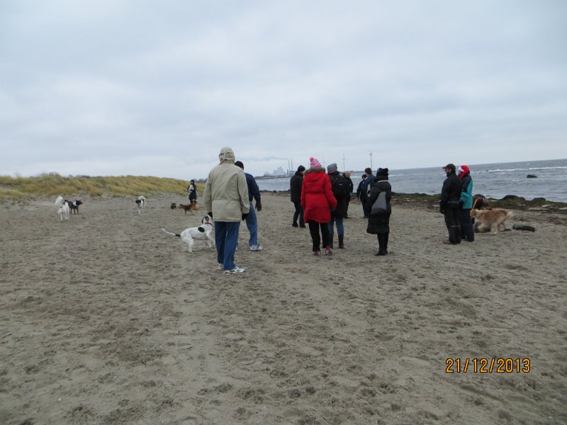 IMG_0105.JPG - Juletræffet foregik naturligvis i december måned, og det kunne da også mærkes. Det var meget koldt og blæsende.
